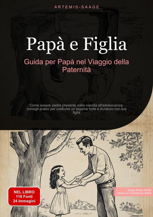 Produktbild: Pap&agrave; e Figlia: Guida per Pap&agrave; nel Viaggio della Paternit&agrave;
