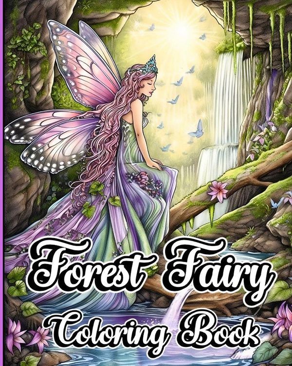 Produktbild: Forest Fairy Coloring Book