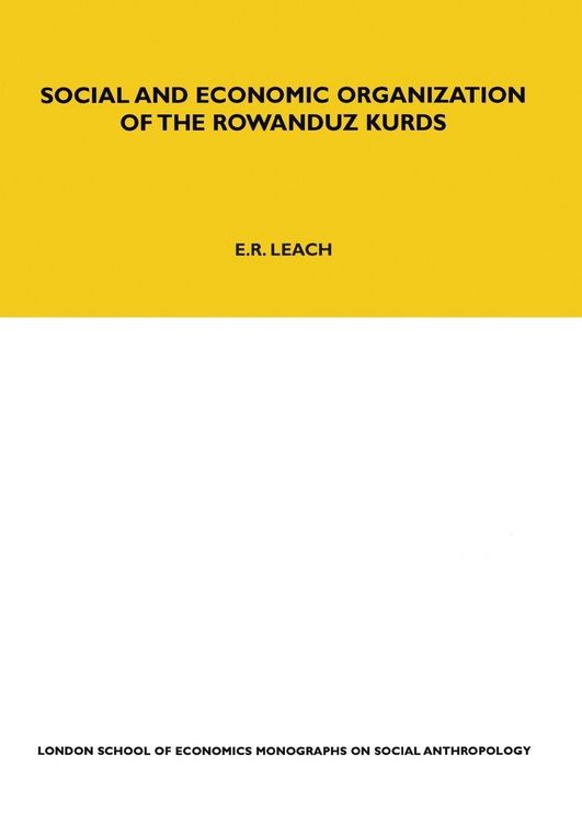 Produktbild: Social and Economic Organization of the Rowanduz Kurds