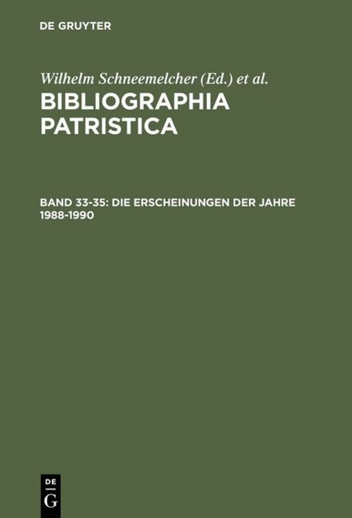 Produktbild: Die Erscheinungen der Jahre 1988&ndash;1990