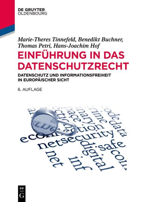Produktbild: Einf&uuml;hrung in das Datenschutzrecht