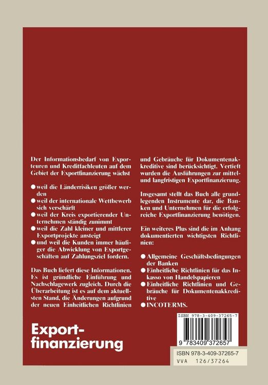 Produktbild: Exportfinanzierung