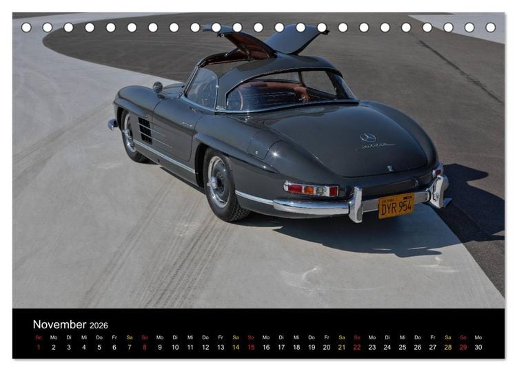Produktbild: 300 SL Collectors Edition # 1 (Tischkalender 2026 DIN A5 quer), CALVENDO Monatskalender