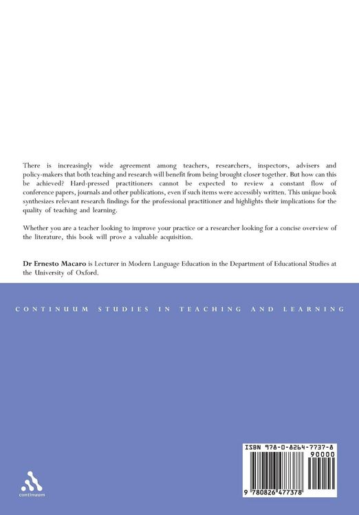 Produktbild: Teaching and Learning a Second Language
