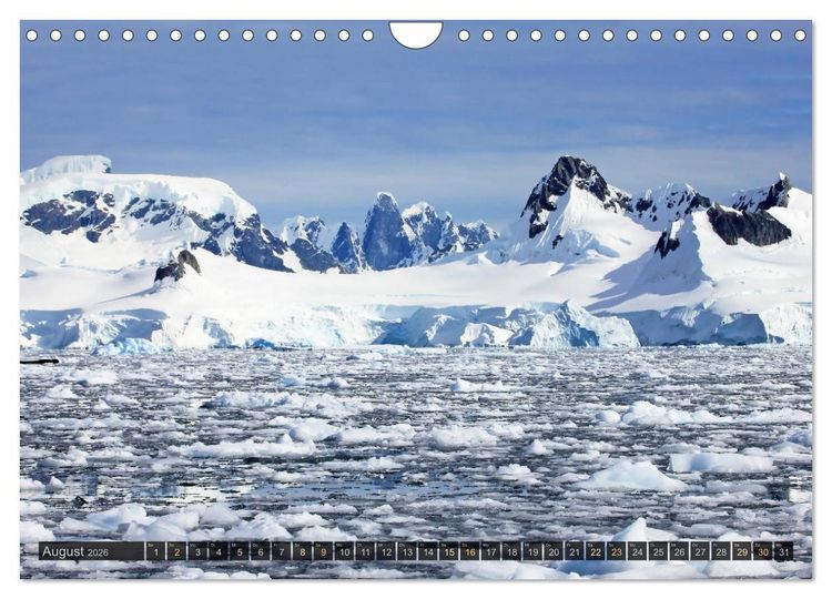 Produktbild: Antarktis - viaje.ch (Wandkalender 2026 DIN A4 quer), CALVENDO Monatskalender