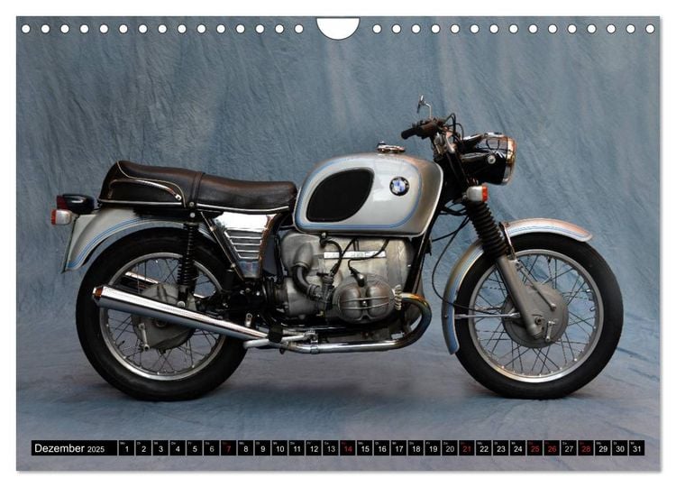 Produktbild: BMW R 60/5 (Wandkalender 2025 DIN A4 quer), CALVENDO Monatskalender