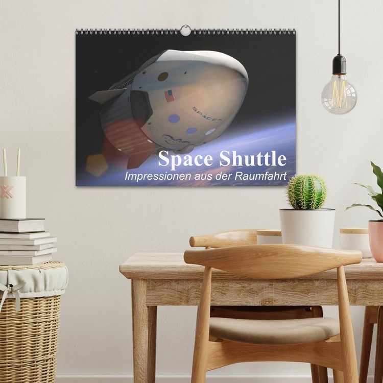 Produktbild: Space Shuttle. Impressionen aus der Raumfahrt (Wandkalender 2026 DIN A3 quer), CALVENDO Monatskalender