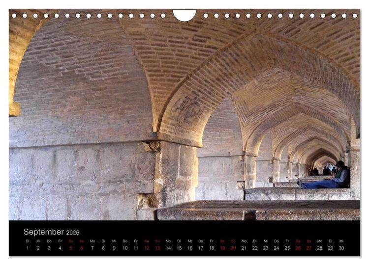 Produktbild: Iran - Impressionen einer Reise (Wandkalender 2026 DIN A4 quer), CALVENDO Monatskalender