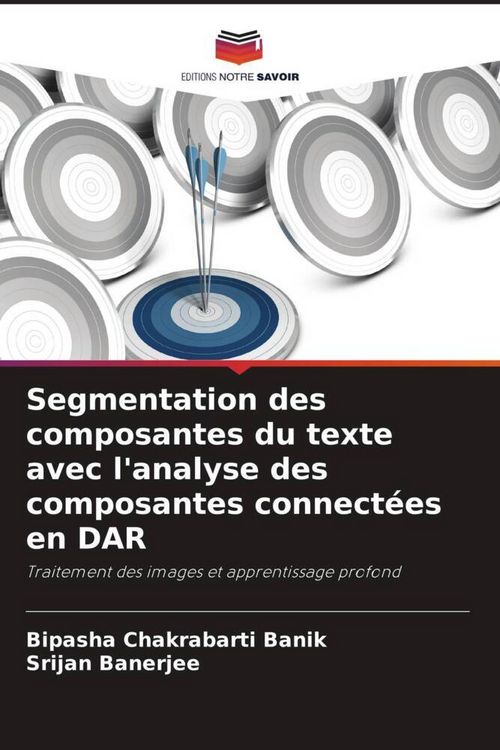 Produktbild: Segmentation des composantes du texte avec l'analyse des composantes connect&eacute;es en DAR