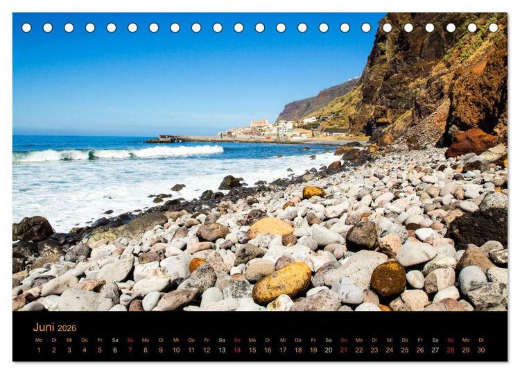 Produktbild: Madeira Impressionen (Tischkalender 2026 DIN A5 quer), CALVENDO Monatskalender