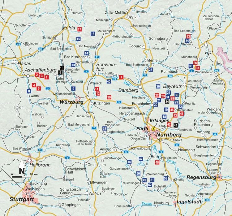Produktbild: Das Wanderbuch Franken