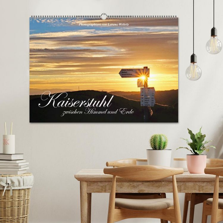 Produktbild: Kaiserstuhl zwischen Himmel und Erde (Wandkalender 2026 DIN A2 quer), CALVENDO Monatskalender