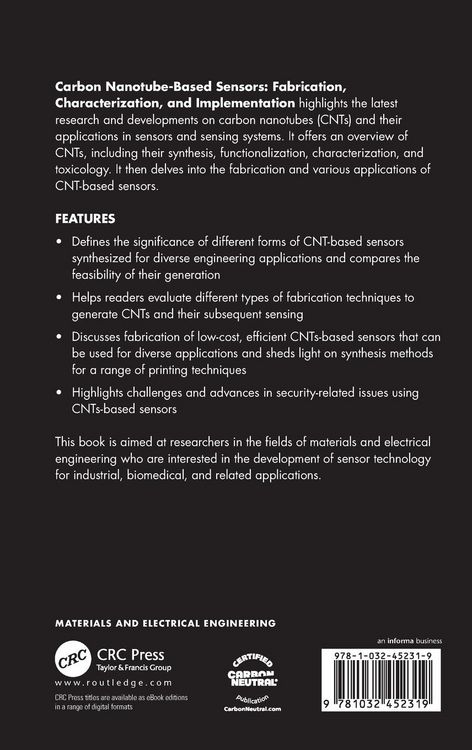 Produktbild: Carbon Nanotube-Based Sensors