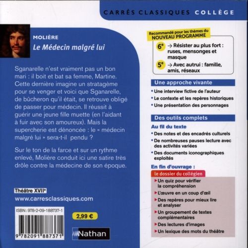 Produktbild: Le m&eacute;decin malgr&eacute; lui : texte int&eacute;gral