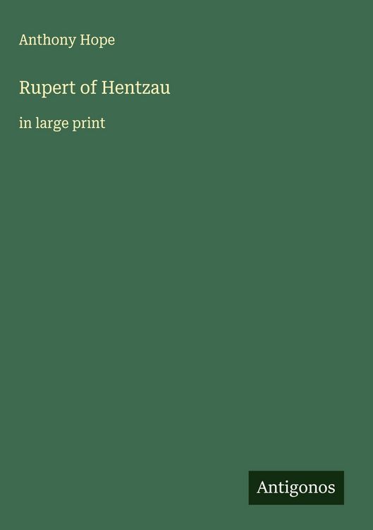 Produktbild: Rupert of Hentzau