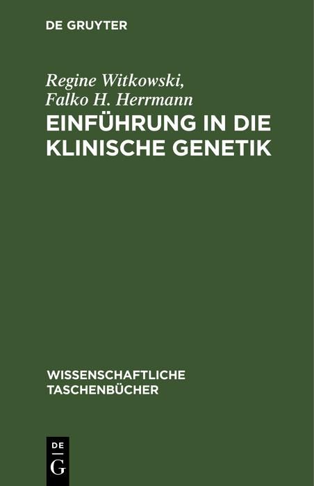 Produktbild: Einf&uuml;hrung in die klinische Genetik