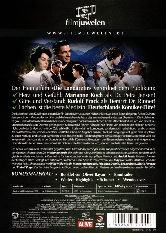 Produktbild: Die Land&auml;rztin (Filmjuwelen)