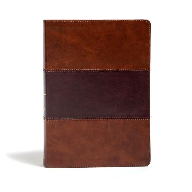 Produktbild: KJV Super Giant Print Reference Bible, Charcoal Leathertouch