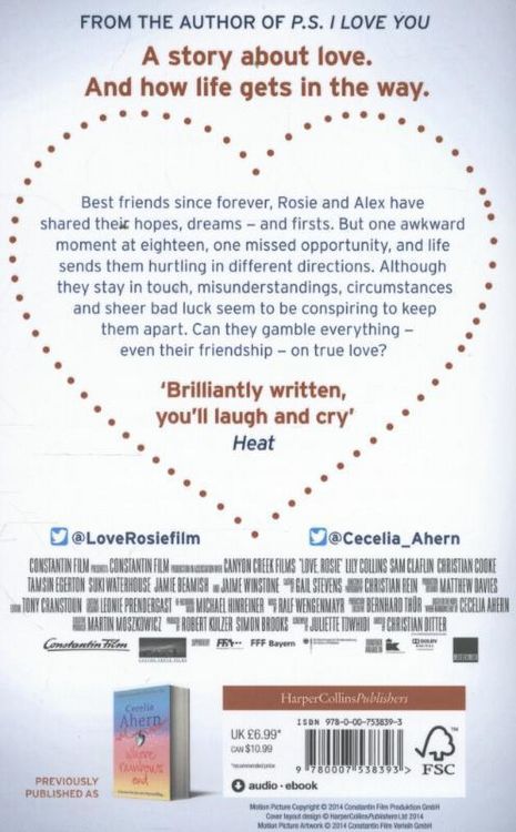 Produktbild: Ahern, C: Love, Rosie (Where Rainbows End)