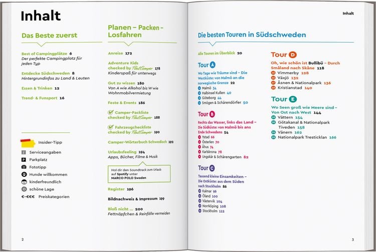 Produktbild: MARCO POLO Camper Guide S&uuml;dschweden