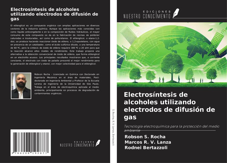 Produktbild: Electros&iacute;ntesis de alcoholes utilizando electrodos de difusi&oacute;n de gas