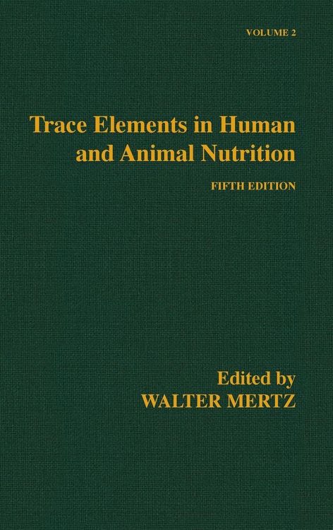 Produktbild: Trace Elements in Human and Animal Nutrition