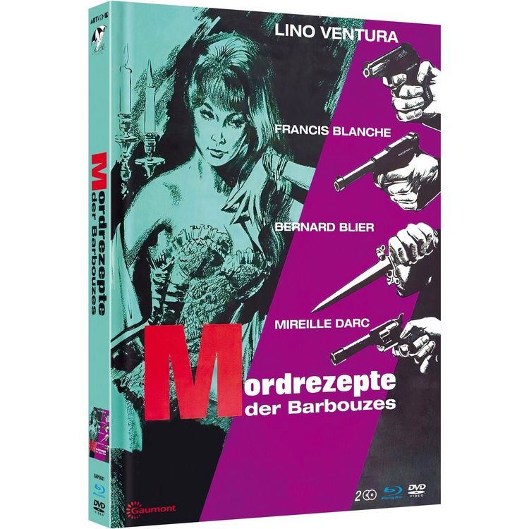 Produktbild: Mordrezepte der Barbouzes - Limited Mediabook (in HD neu abgetastet, Blu-ray+DVD+Booklet, limitiert auf 500 St&uuml;ck)