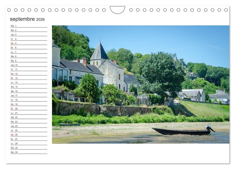 Produktbild: Les visages de l'Anjou (Calendrier mural 2026 DIN A4 vertical), CALVENDO calendrier mensuel