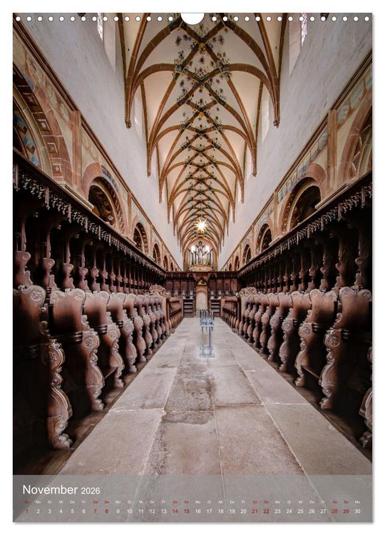 Produktbild: Kloster Maulbronn - Alte Mauern (Wandkalender 2026 DIN A3 hoch), CALVENDO Monatskalender