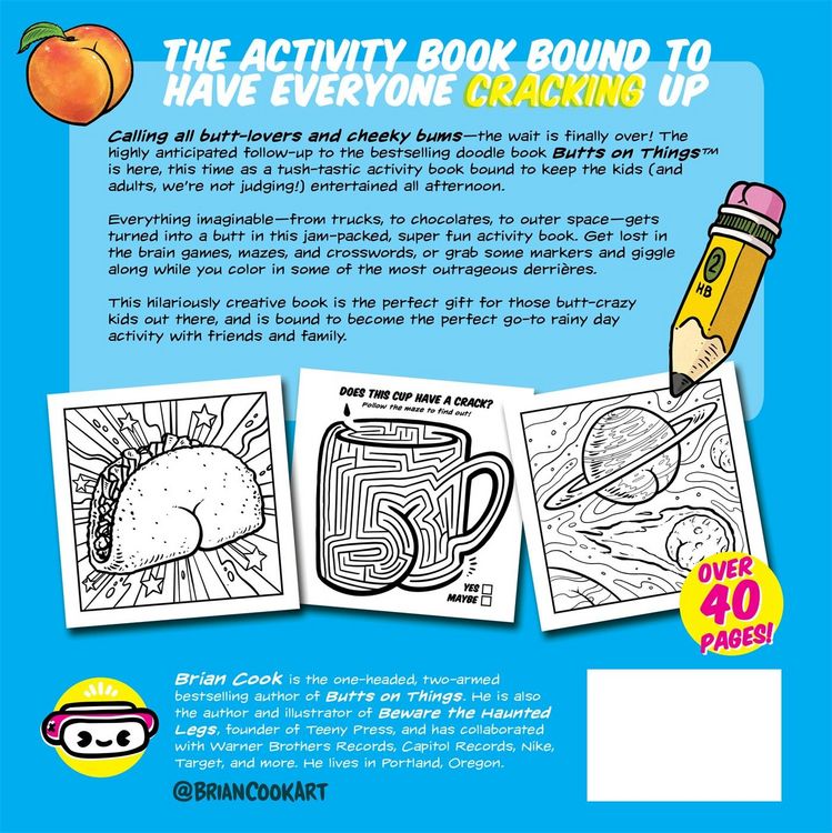 Produktbild: The Butts on Things Activity Book