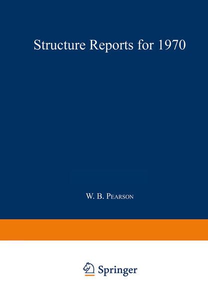 Produktbild: Structure Reports for 1970