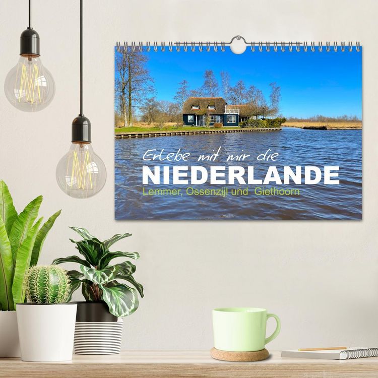 Produktbild: Erlebe mit mir die Niederlande (Wandkalender 2026 DIN A4 quer), CALVENDO Monatskalender