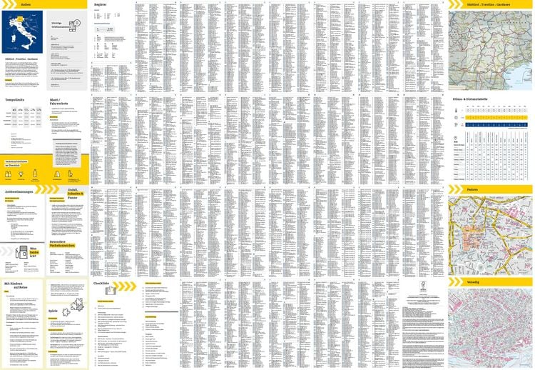 Produktbild: ADAC Urlaubskarte S&uuml;dtirol, Trentino, Gardasee 1:200.000