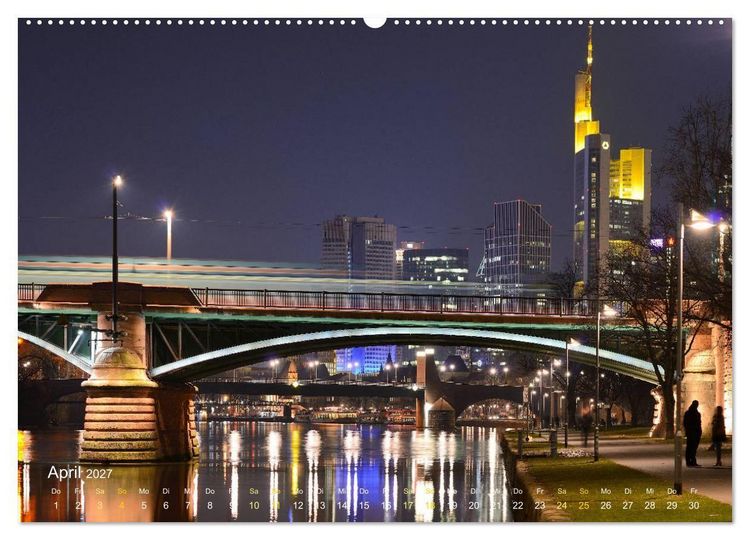 Produktbild: Faszinierendes Frankfurt - Impressionen aus der Mainmetropole (Wandkalender 2027 DIN A2 quer), CALVENDO Monatskalender