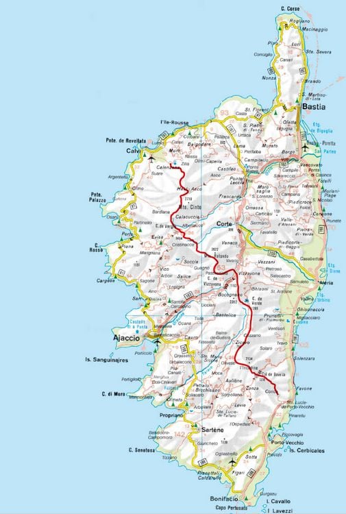 Produktbild: Corse - GR 20 (Guide de randonn&eacute;es)