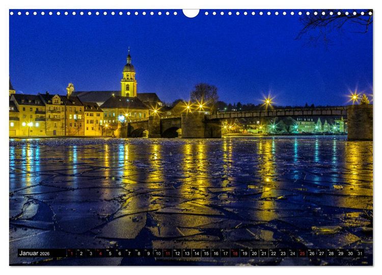 Produktbild: Kitzingen am Main (Wandkalender 2026 DIN A3 quer), CALVENDO Monatskalender