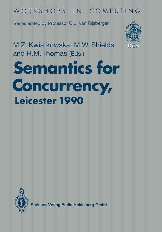 Produktbild: Semantics for Concurrency