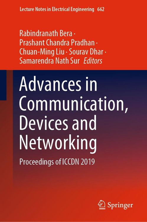 Produktbild: Advances in Communication, Devices and Networking