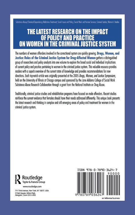 Produktbild: Drugs, Women, and Justice