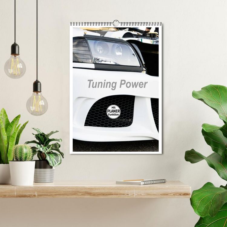 Produktbild: Tuning Power Planer (Wandkalender 2026 DIN A3 hoch), CALVENDO Monatskalender