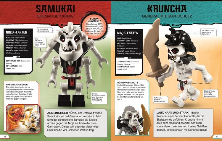 Produktbild: LEGO® NINJAGO® Lexikon der Minifiguren. Neuausgabe