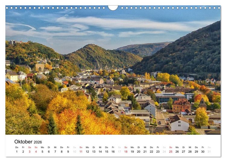 Produktbild: Bad Ems (Wandkalender 2026 DIN A3 quer), CALVENDO Monatskalender