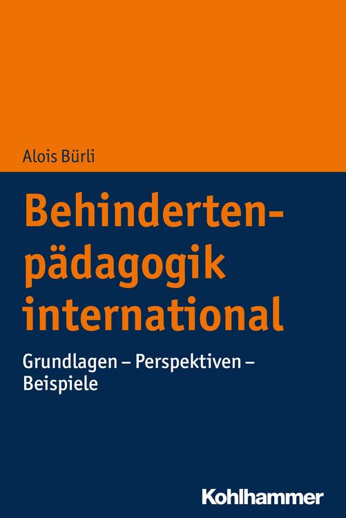 Produktbild: Behindertenp&auml;dagogik international