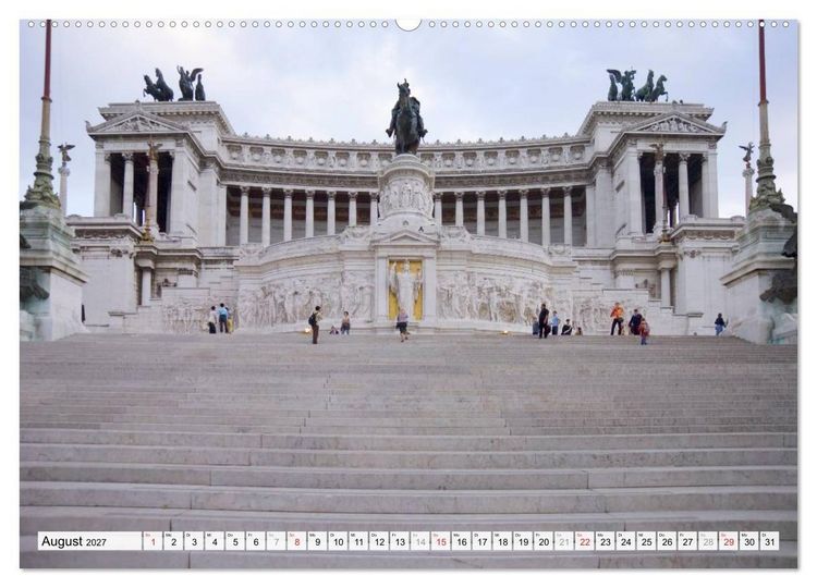 Produktbild: Rom im Blickwinkel (Wandkalender 2027 DIN A2 quer), CALVENDO Monatskalender