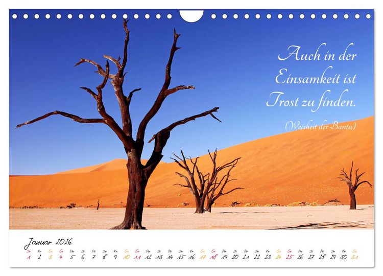 Produktbild: AFRIKA - Kontinent der Poesie (Wandkalender 2026 DIN A4 quer), CALVENDO Monatskalender