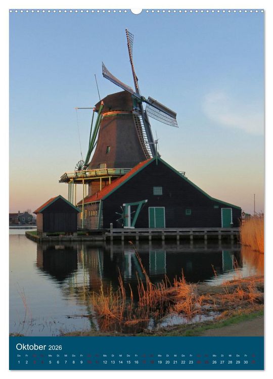 Produktbild: Erlebnis Windm&uuml;hle (hochwertiger Premium Wandkalender 2026 DIN A2 hoch), Kunstdruck in Hochglanz