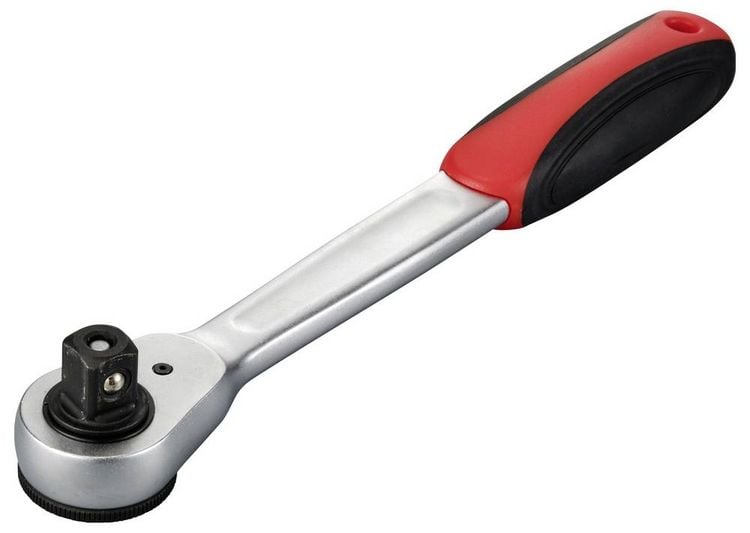 Produktbild: TOOLCRAFT TO-9626406 Umschaltknarre 1/2\" (12.5 mm) 24.5cm