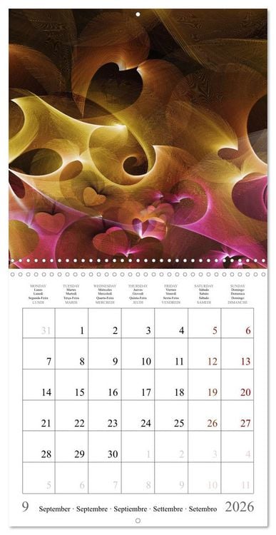 Produktbild: Digital fantasy (Wall Calendar 2026 12 &times; 12 Inch) CALVENDO 12 Month Wall Calendar