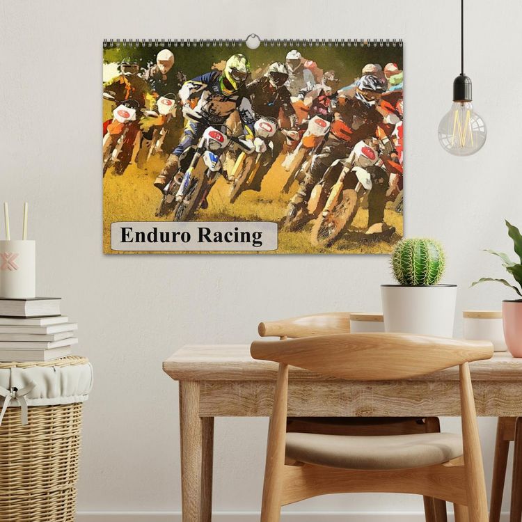 Produktbild: Enduro Racing (Wall Calendar 2026 DIN A3 landscape), CALVENDO 12 Month Wall Calendar