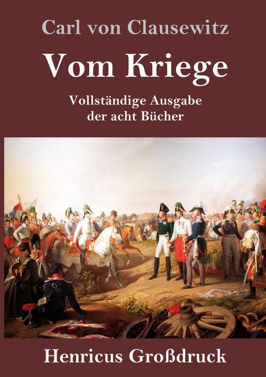 Produktbild: Vom Kriege (Gro&szlig;druck)